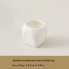 Minimalist White Aromatherapy Candle Cup